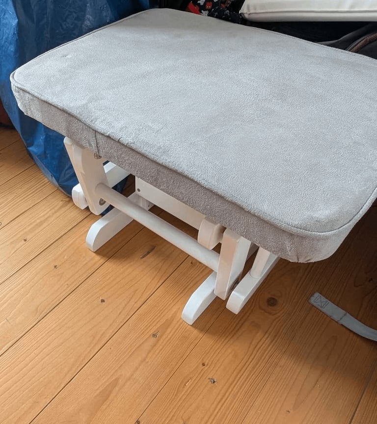 image for Rocking chair and footstool