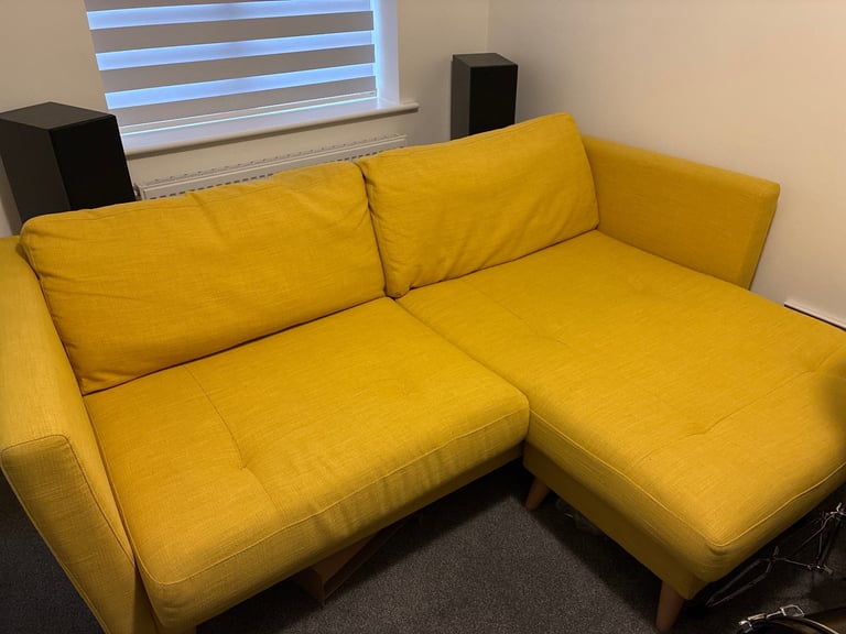 image for Yellow corner sofa