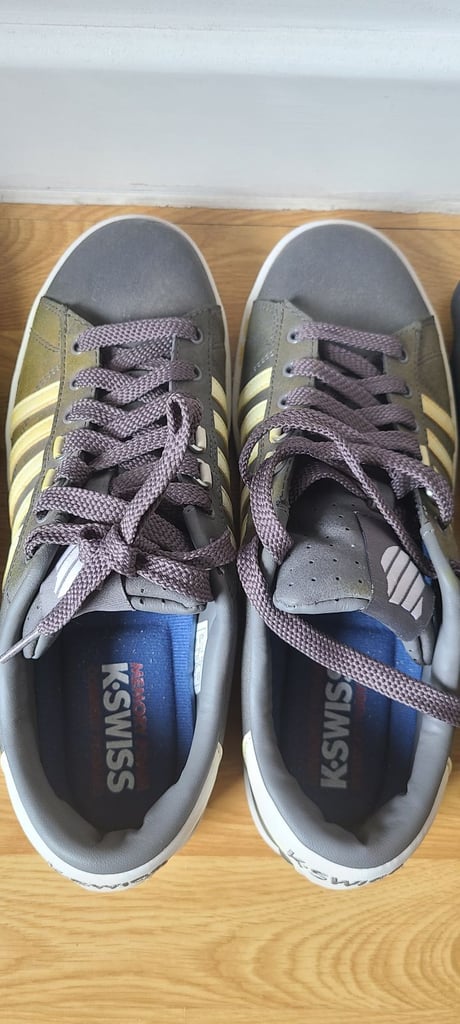 High end K-swiss trainers