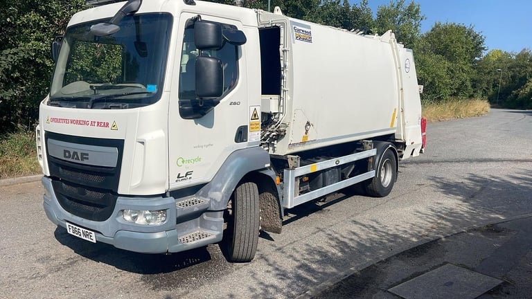 2017 (66) LEYLAND DAF LF 260 REFUASE TRUCK. GARWOOD BODY. FULL TRADE LIFT