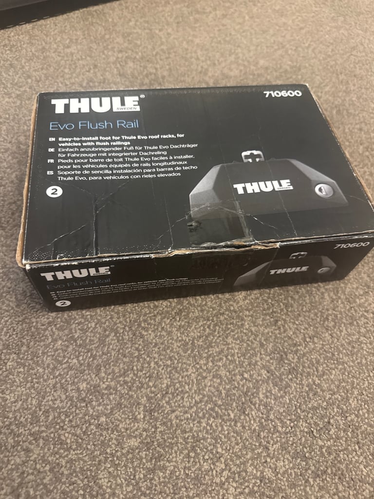 Thule Evo black aluminium WingBars package