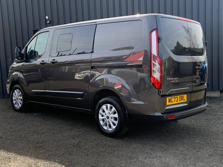 2023 Ford Transit Custom 300 2.0 EcoBlue 130ps L1 D/Cab Limited  Double Cab DIESEL Manual