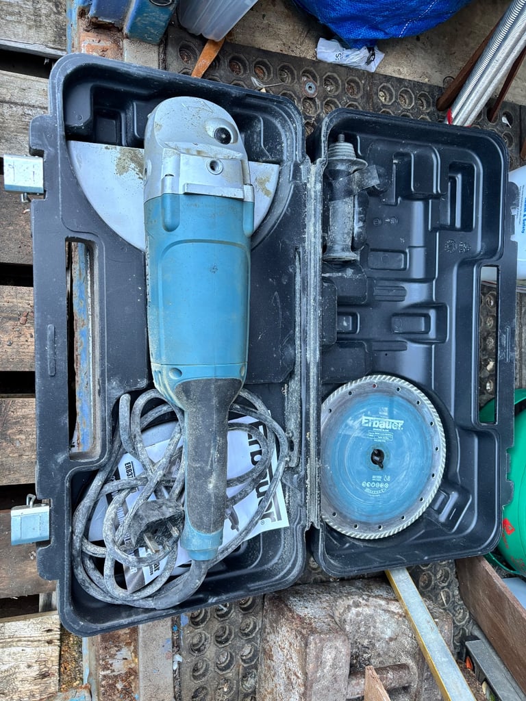 Erbauer angle grinder 