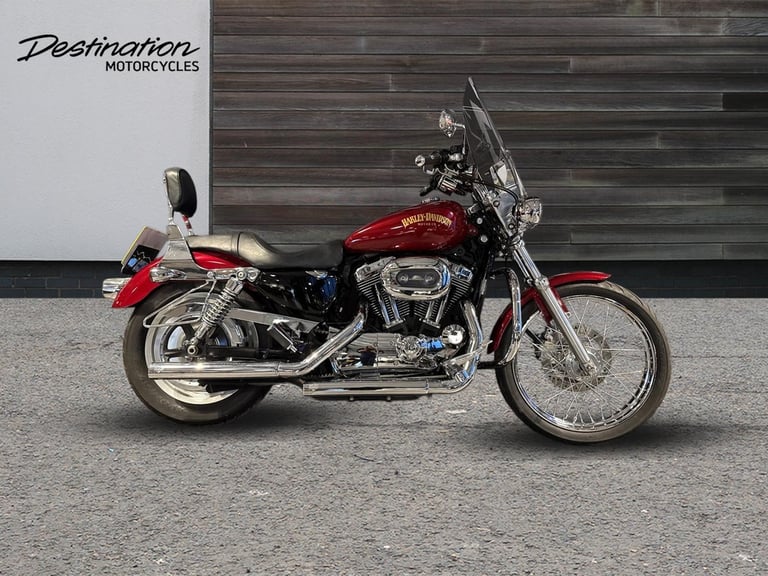 2007 Harley-Davidson SPORTSTER CUSTOM 1200 C CUSTOM SPORT red Manual