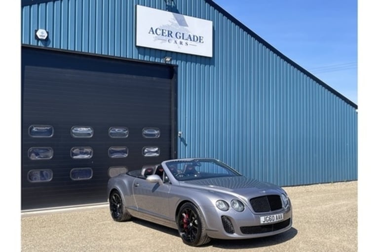 2011 Bentley Continental FlexFuel GTC Supersports Convertible LPG Automatic