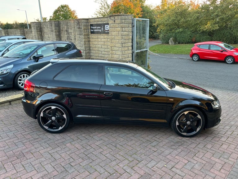  Audi A3 2.0 TFSI Black Edition S Tronic quattro Euro 5 3dr Petrol Automatic