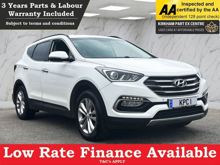 image for 2016 Hyundai Santa Fe 2.2 CRDi Blue Drive Premium SUV 5dr Diesel Manual 4WD Euro 6 (s/s) (7 Seat)...