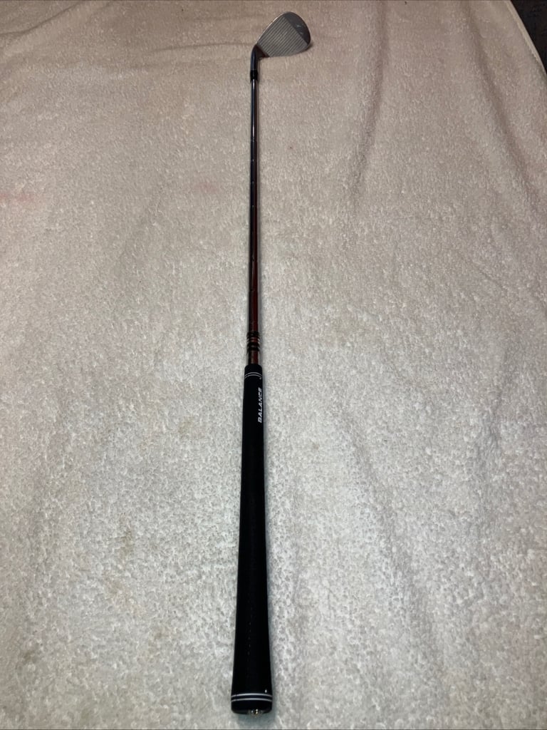 Taylormade RAC Chrome Lob Wedge 60 Deg Wedge Flex Shaft 7 Bounce New Grip Fitted 