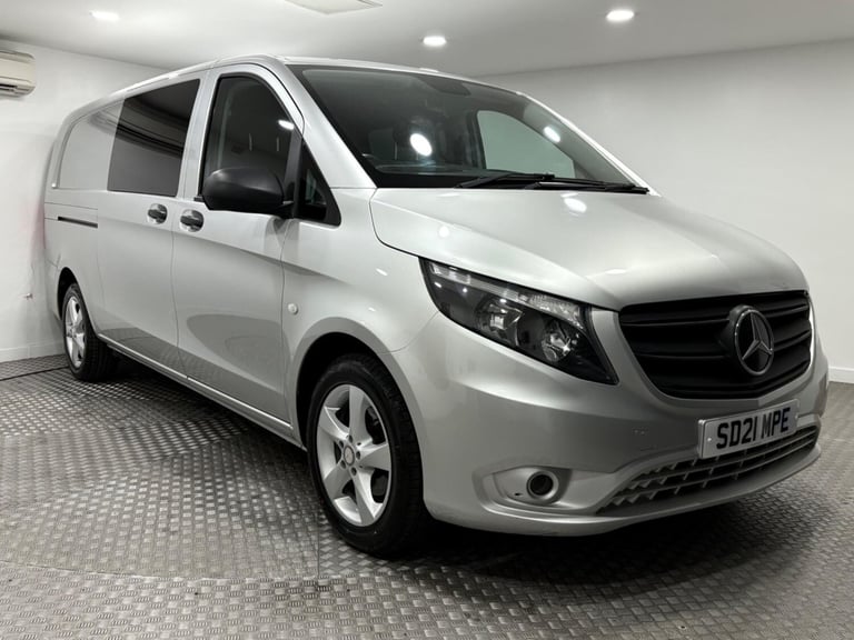 2021 Mercedes-Benz Vito 2.0 116 CDI Progressive Crew Van G-Tronic RWD L3 Euro 6 (s/s) 5dr (XLWB) ...