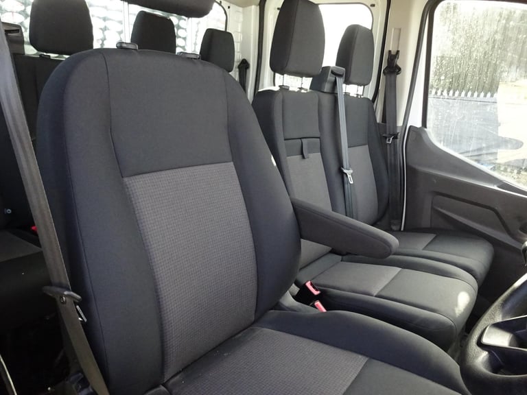 2021 21 REG FORD TRANSIT 350 LEADER ECOBLUE DIESEL TIPPER 7 SEAT DAMAGED SALVAGE