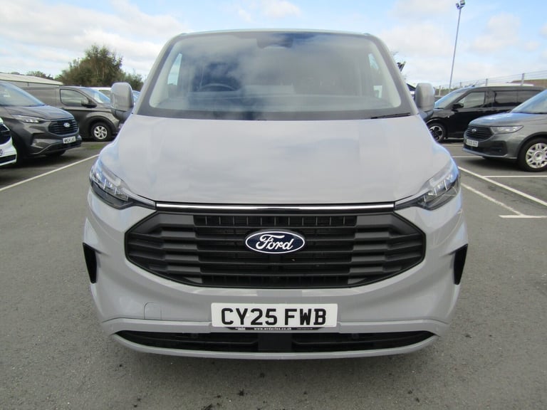 2025 Ford Transit Custom 2.0D EcoBlue 170ps H1 Double Cab Van Limited Auto Crew Bus Diesel Automatic