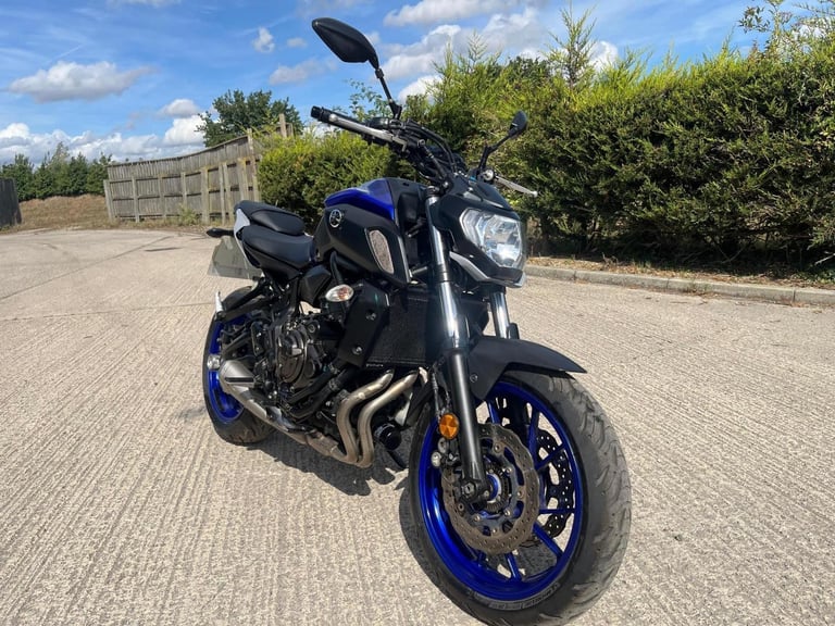 2020 20 YAMAHA MT07 ABS MT-07 MT 07 700cc ROADSTER NAKED - FSH BLUE