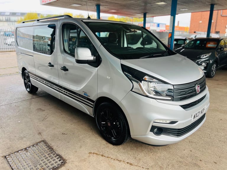 2021 Fiat Talento 2.0 MultiJet 12 Onyx Edition Crew Van Auto L2 H1 Euro 6 (s/s) 6dr WINDOW VAN Di...