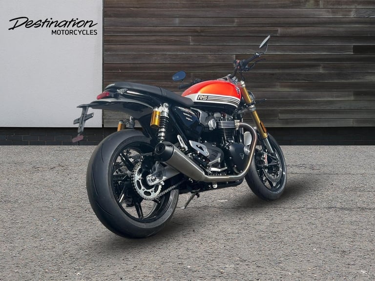 2025 Triumph Speed Twin 1200 RS STANDARD COLOUR black Manual