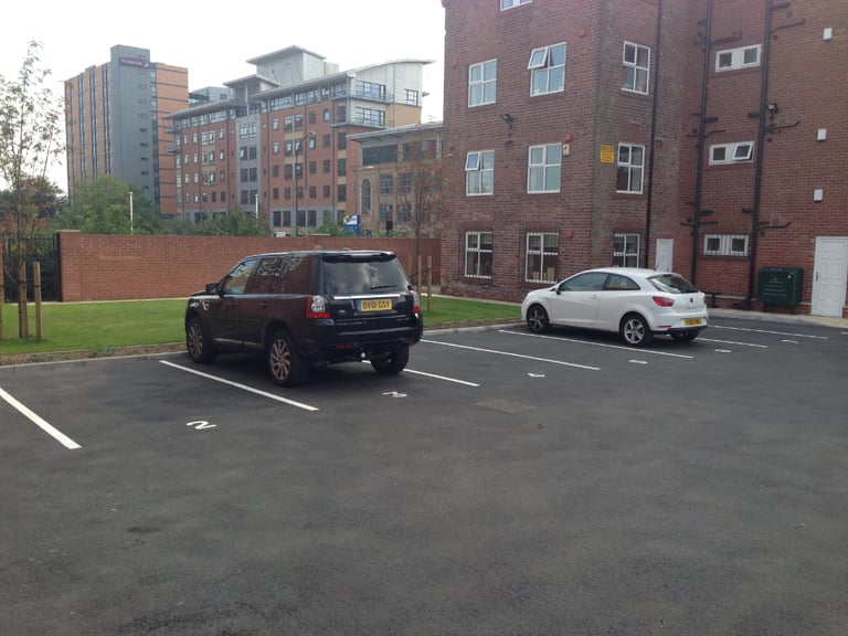 Car Parking Spaces to rent in a small private car park  Sheffield City Centre S3 7WQ  