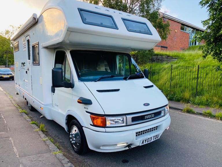 Iveco Laika Motorhome, Large Heated Garage, Winterised, Solar