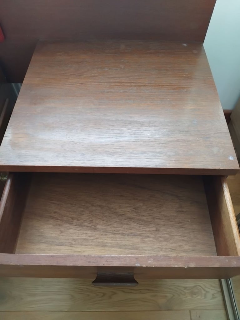 Double Bed Headboard with 2 Bedside Drawers