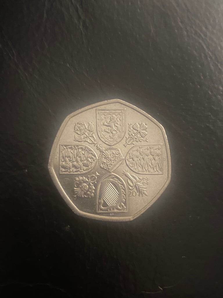 Extremely rare King Charles lll 50p coin