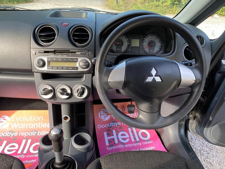2010 Mitsubishi Colt 1.1 CZ1 Euro 4 3dr HATCHBACK Petrol Manual
