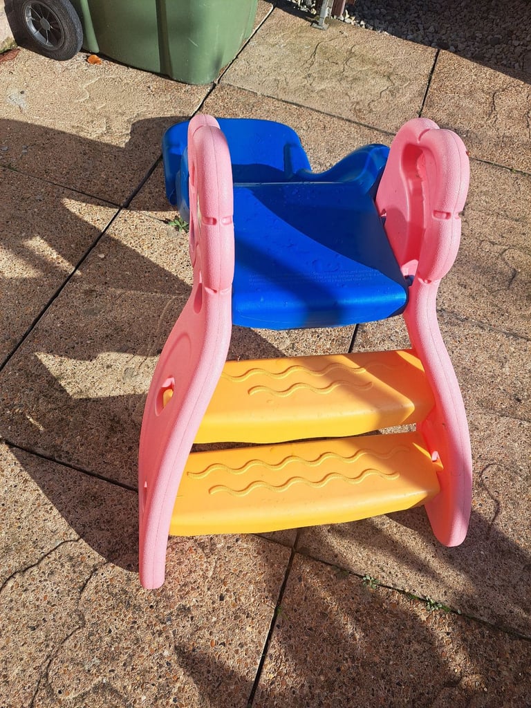 Free toddler slide and car