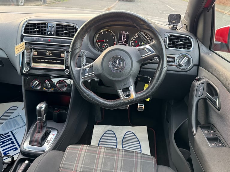 2013 Volkswagen Polo 1.4 TSI 180 GTI 5dr DSG Auto ULEZ HATCHBACK Petrol Automatic