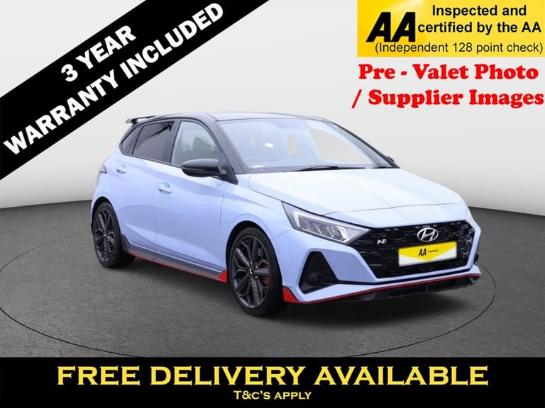 2022 Hyundai i20 1.6T GDi N 5dr HATCHBACK PETROL Manual
