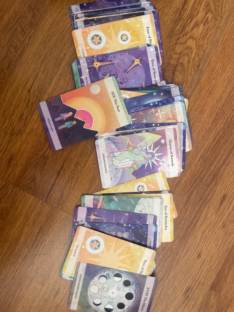 Moon & Stars Tarot – Jayne Wallace