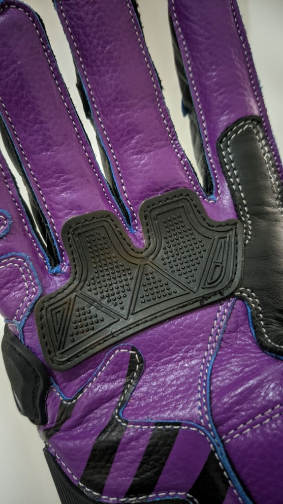 Motorcycle Leather Racing Gloves - Valentino Rossi VR46 MotoGP Leather Gloves