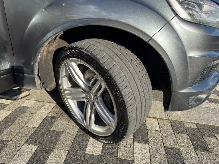 2012 AUDI Q7 3.0 TDI QUATTRO S LINE TIPTRONIC AUTO DIESEL 7 SEATER 5dr GREY 