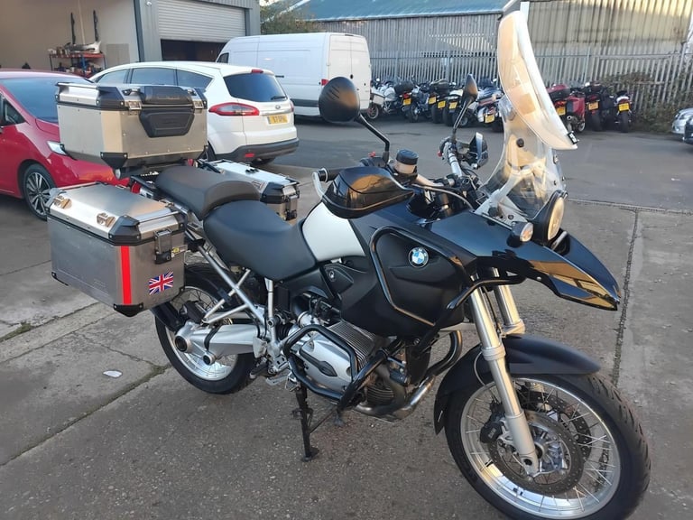 2007 07 BMW R 1200 GS AVENTURE TOURER R1200GS FULL LUGGAGE NEW MOT HPI CLEAR