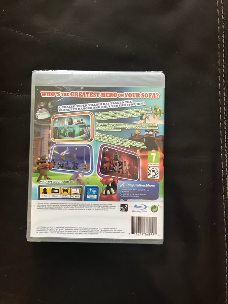 Sony PlayStation 3 Game Start The Party Save The World  PS3 Brand New And Sealed