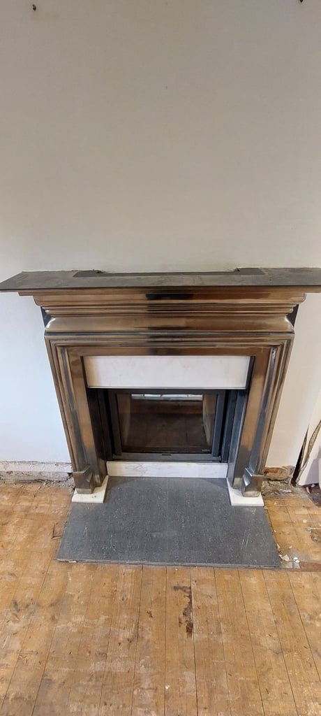 image for Cast Iron Fire Place Fire Surround 