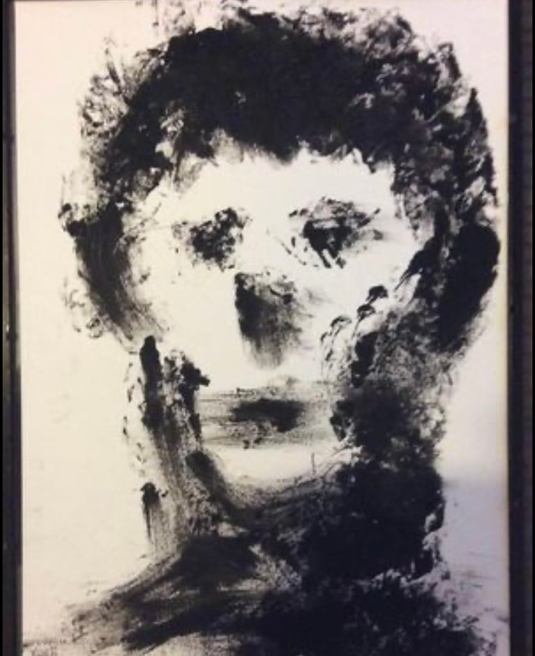 Artist,independent Scottish artist Kirk Sinclair 