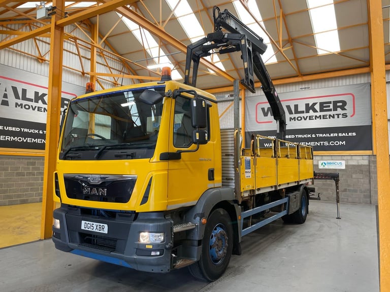 MAN TGM 18.250 *EURO 6* 4X2 18 TONNE BRICK GRAB 