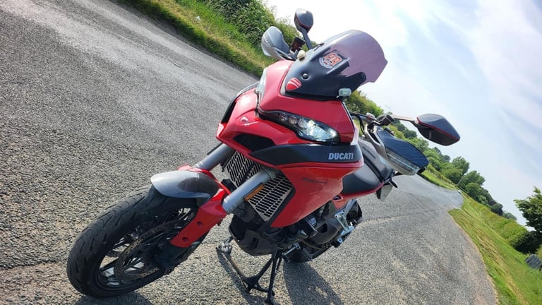 2018 18 DUCATI MULTISTRADA 1260 S DVT HIGH SPEC TOURER ADVENTURE HISTORY NEW MOT