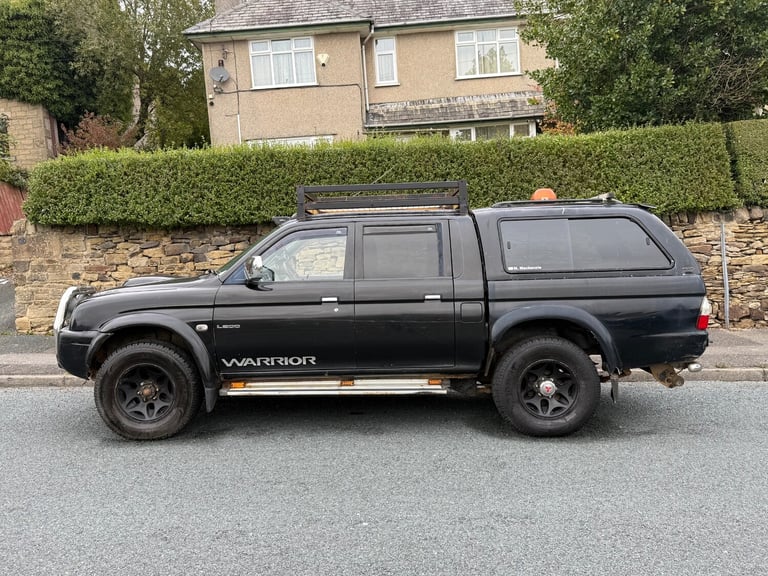 2004 Mitsubishi L200 Double Cab TD Warrior 4WD 113Bhp PICK UP Diesel Manual