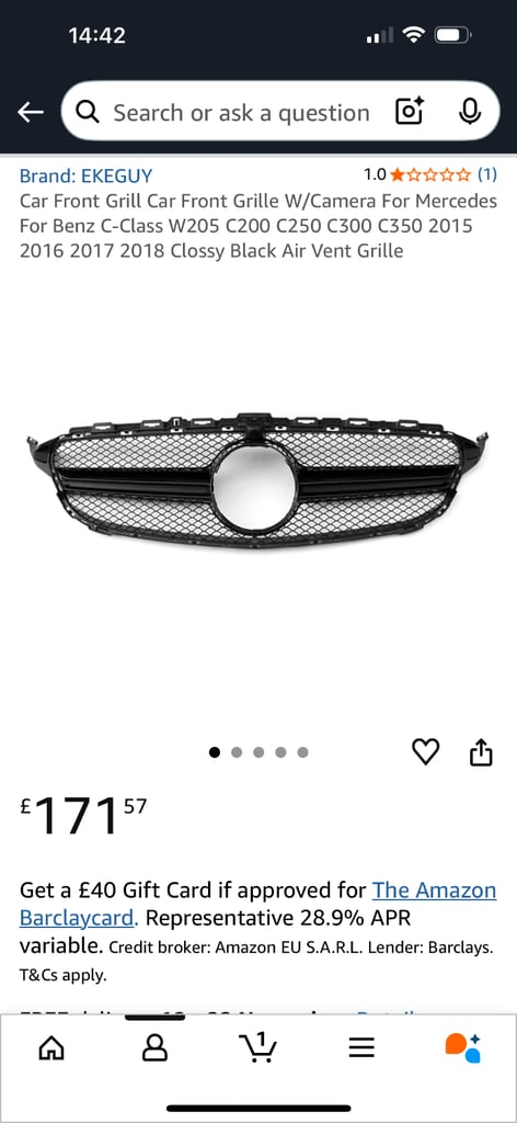 Mercedes grill