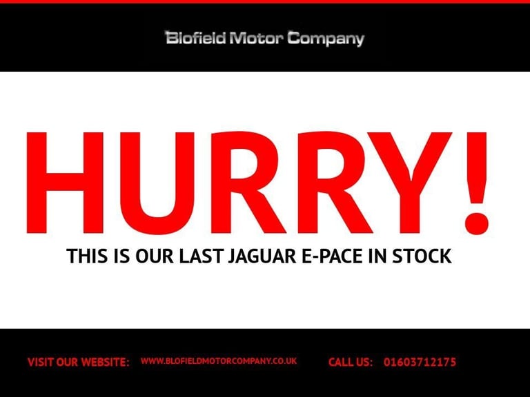 2018 Jaguar E-Pace 2.0 D150 SE SUV 5dr Diesel Auto AWD Euro 6 (s/s) (150 ps) ESTATE Diesel Automatic