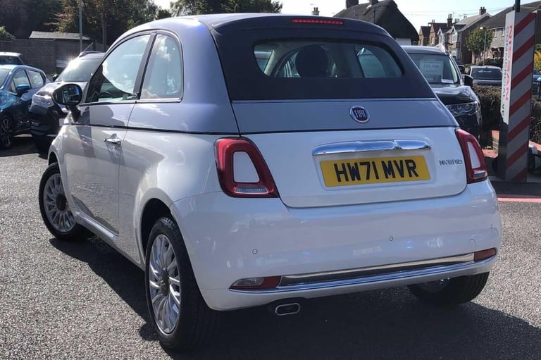 2021 Fiat 500 1.0 Mild Hybrid Dolcevita [Part Leather] 2dr CONVERTIBLE PETROL Manual