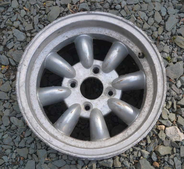 Classic Mini & Mini Moke 'Minilite Style' 13 inch 'Deep Dish' Alloy Wheel Rim