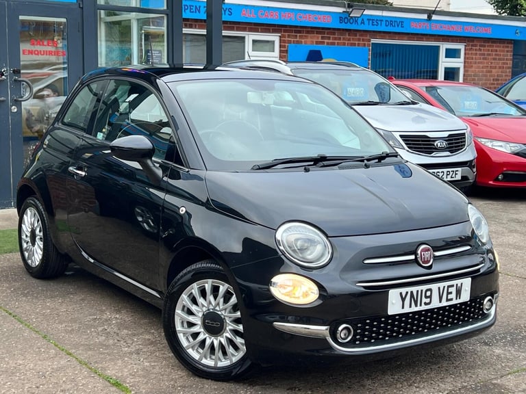 2019 Fiat 500 1.2 Lounge Hatchback 3dr Petrol Manual Euro 6 (s/s) (69 bhp) HATCHBACK Petrol Manual