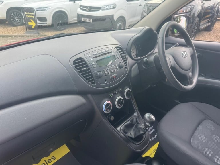 2010 Hyundai i10 1.2 Comfort 5dr HATCHBACK PETROL Manual