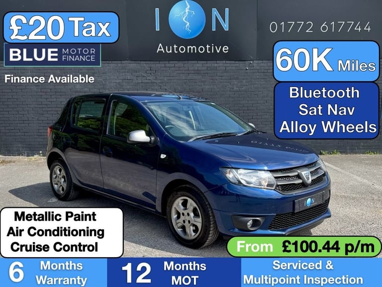 2015 Dacia Sandero 1.5 dCi Laureate Prime *20 Tax, Sat Nav, Bluetooth* Hatchback Diesel Manual