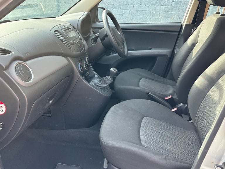 2011 Hyundai i10 1.2 Active 5dr HATCHBACK Petrol Manual