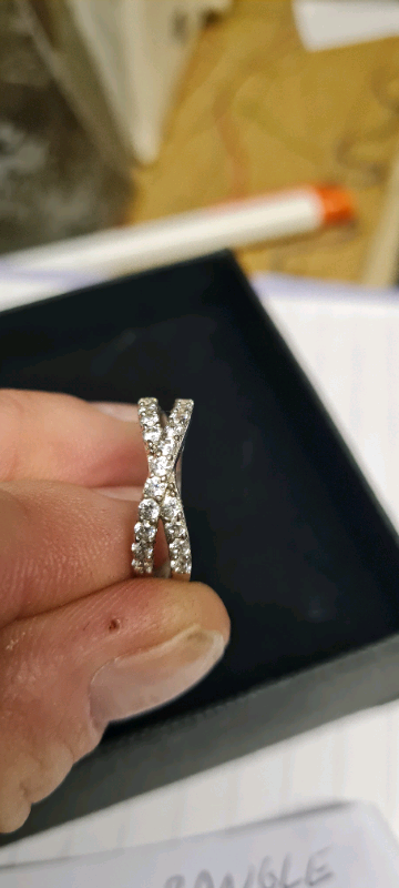 image for Silver ring and bangle