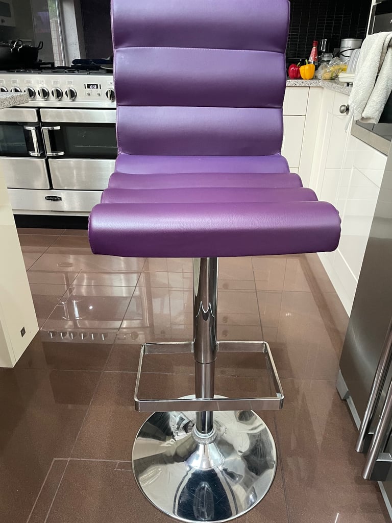 image for Kitchen stools Purple x 3
