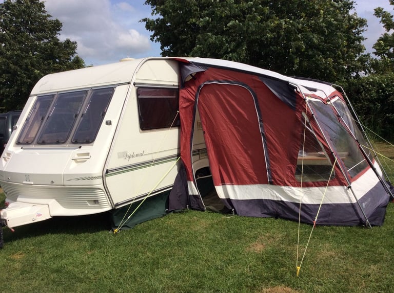 Abi Ace Gold Caravan and Awning 