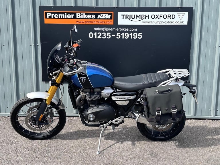 2021/21 Triumph Scrambler 1200 XE One Owner Motorcycle 