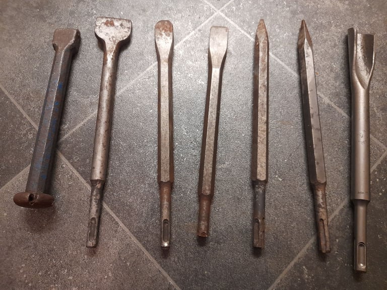 Mixed lot of drill bits 