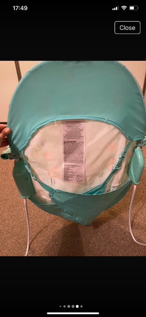 Baby bouncer from Bright starts